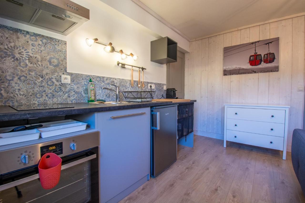 Appartements Vue Mont-Joly A 2 Pas Tramway Mont-Blanc - Studio 1 Piece Saint-Gervais-les-Bains Dış mekan fotoğraf
